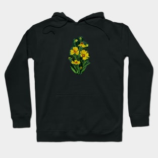 yellow flowers Hoodie